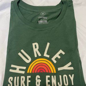 Hurley Men's Graphic Tee, Green, Multiple Sizes